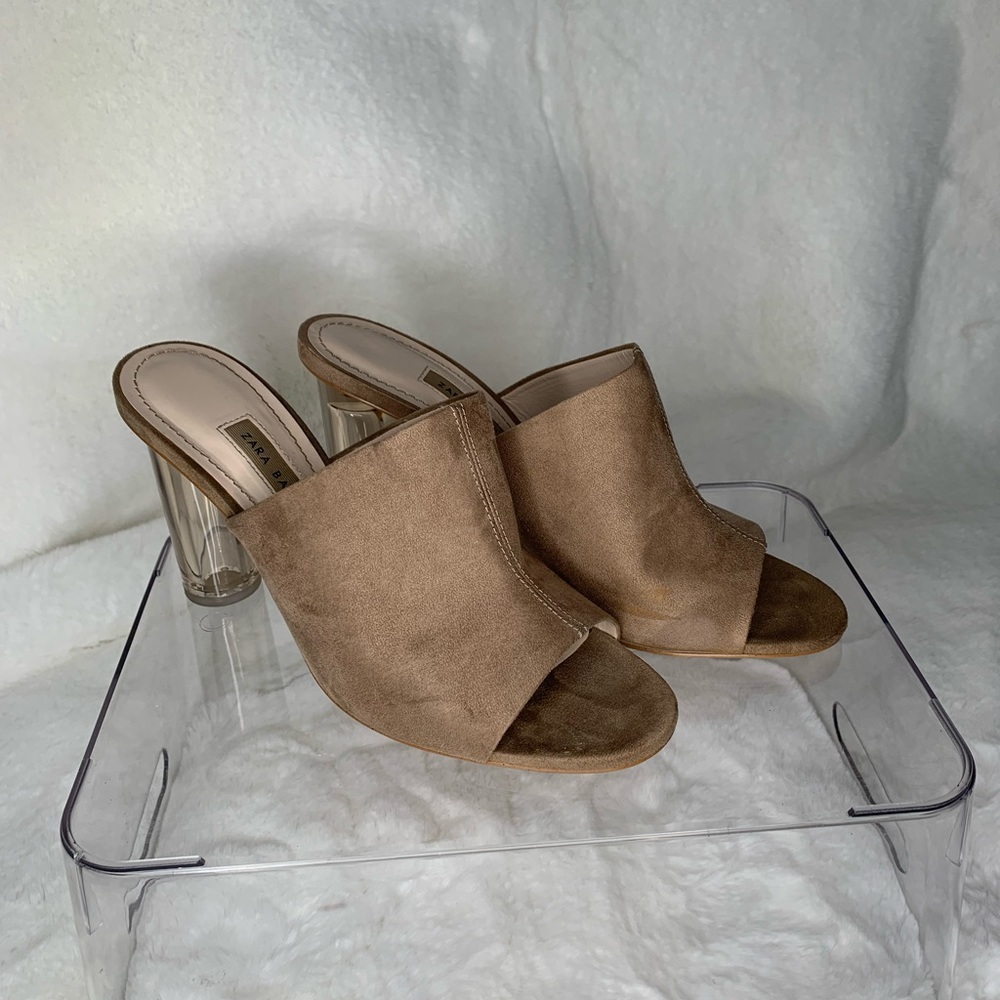 Open toe mule